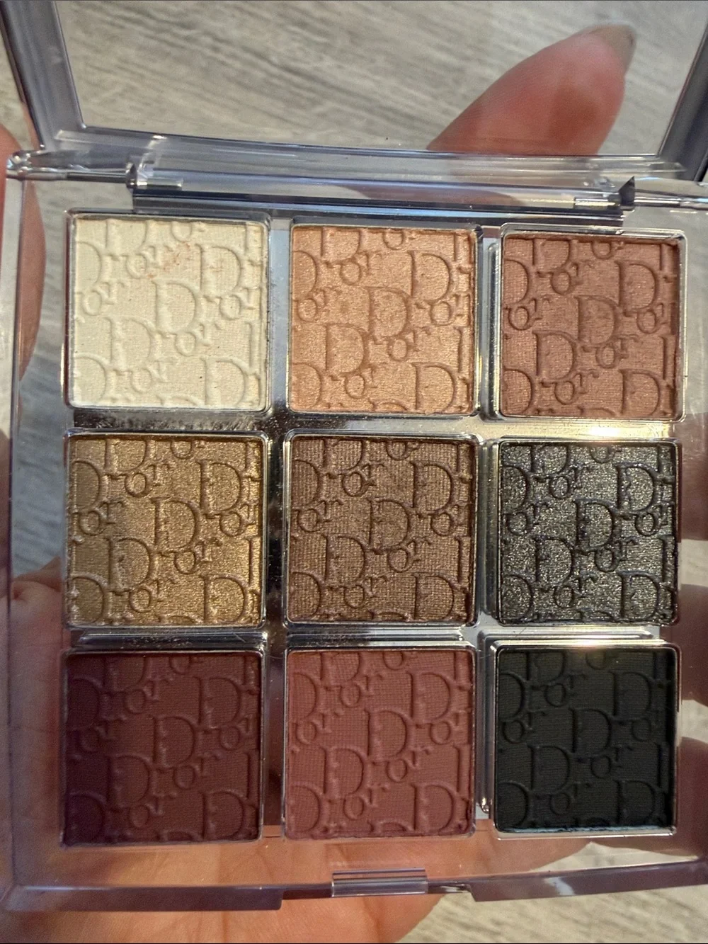 Dior Backstage Eyeshadow Palette — Browns, Cream & Black $55